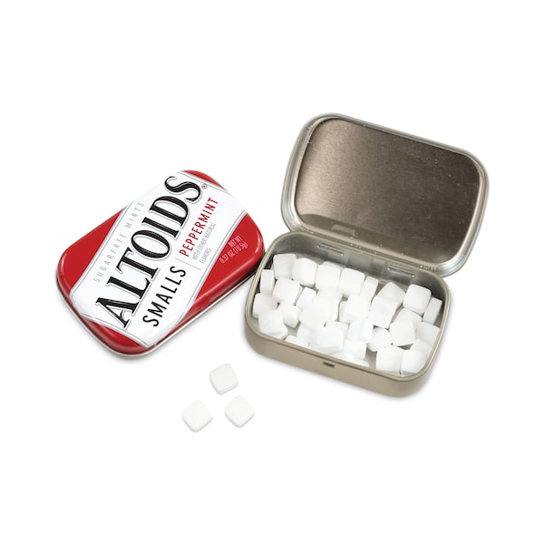 Altoids Smalls Sugar Free Mints, Peppermint, 037 oz, PK9, 9PK 875278 Zoro